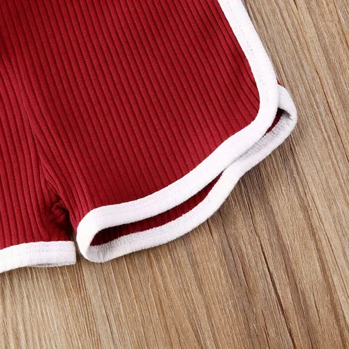 Miniatura 6 de VISGOGO Mameluco para bebés y niñas, monos sólidos, sin mangas, con cinturón, ropa de bebé, trajes