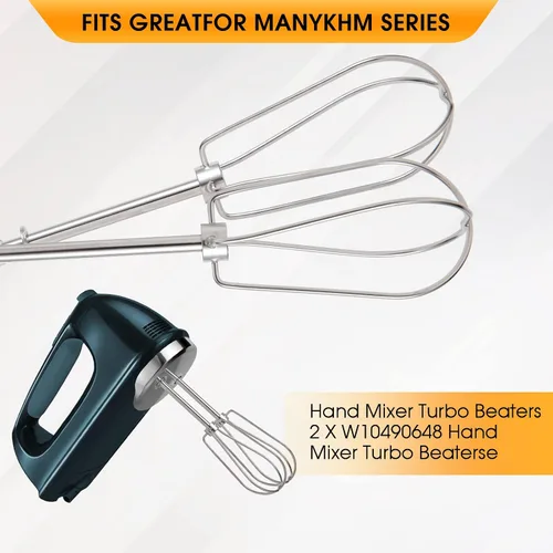 Miniatura 4 de Accesorios para batidoras de mano para KitchenAid W10490648, KHM5APWH7, PS4082859