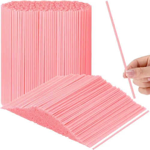 Miniatura 9 de Hoolerry 6000 popotes de plástico desechables para café, cócteles, bebidas, palillos para bebidas, pajitas para bares, bebidas