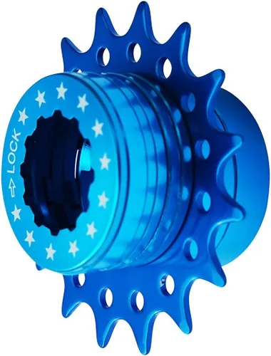 Kit de conversión de casete Fixie de una sola velocidad para bicicleta, compatible con Shimano 18T colores