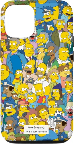 Miniatura 28 de The Simpsons Springfield Characters Print - Carcasa para iPhone 17