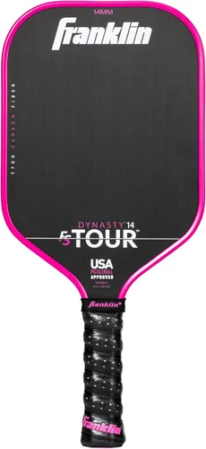 Miniatura 17 de Franklin Sports Palas de Pickleball Pro - Serie FS Tour Fibra de Carbono Cruda T700 - Aprobadas para Pickleball de EE. UU. - Borde Inyectado de Gris
