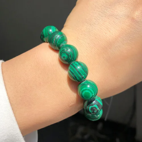 Miniatura 37 de Cuentas de Apatita 10mm 35 Piezas de Piedra para Hacer Joyería, Cuentas Grandes, Pulseras, Keychaian, Cuentas Sueltas Redondas Lisas, Cuentas