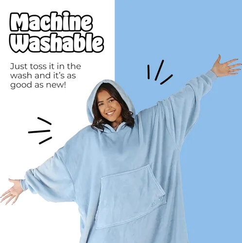 Miniatura 7 de THE COMFY Dream Squishmallows Oversized Wearable Blanket for Women and Kids, Ultrasoft Plush Light Microfiber Blankets
