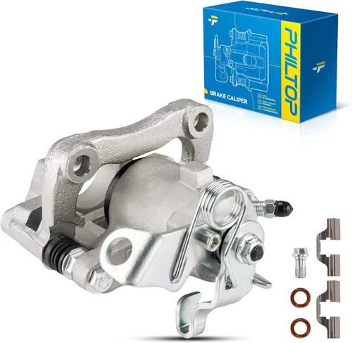 Miniatura 51 de PHILTOP Conjunto de Pinza de Freno de Disco Delantero Compatible con Jeep Wrangler 1990-2006, Jeep Cherokee 1990-2001, Grand Cherokee 1993-1998