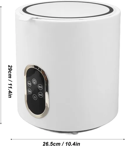 Miniatura 8 de Mini lavadora de 7 litros, lavadora de ropa interior completamente automática, lavadora portátil para apartamento, lavandería, camping, RV, viajes
