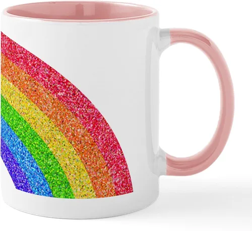 Miniatura 19 de CafePress Jake's Rainbow Shark - Taza de café de cerámica (11 oz)