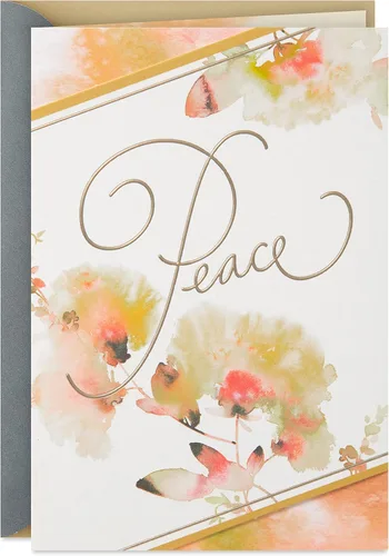 Miniatura 9 de Hallmark Tarjeta de Condolencia, Árbol (Cada Oración por la Paz)
