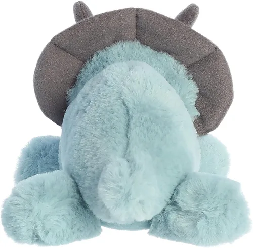 Miniatura 4 de Aurora® - Adorable Mini Flopsie™ triceratops de peluche - Animal de peluche, facilidad para jugar, compañero eterno - azul, 8 pulgadas