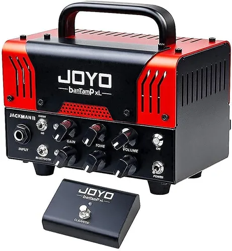 Miniatura 2 de JOYO Cabezal de amplificador de mini tubo BanTamp Serie XL Jackman II y Zombie II Bundle 20 vatios preamplificador híbrido para guitarra