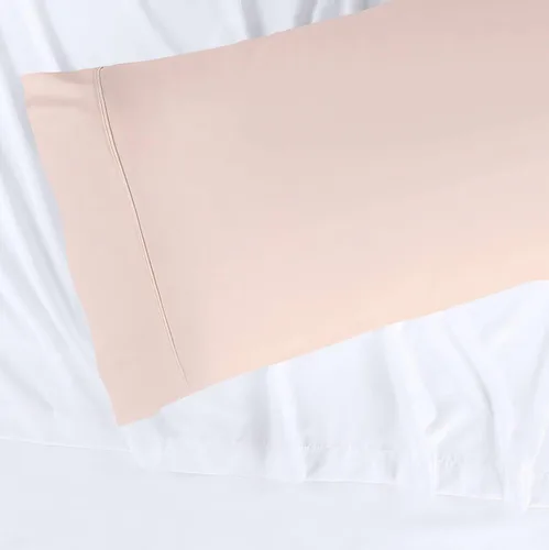 Miniatura 26 de Juego de sábanas de algodón de 600 hilos tamaño Queen dividido para base de cama ajustable, juego de sábanas de 4 piezas con bolsillo profundo