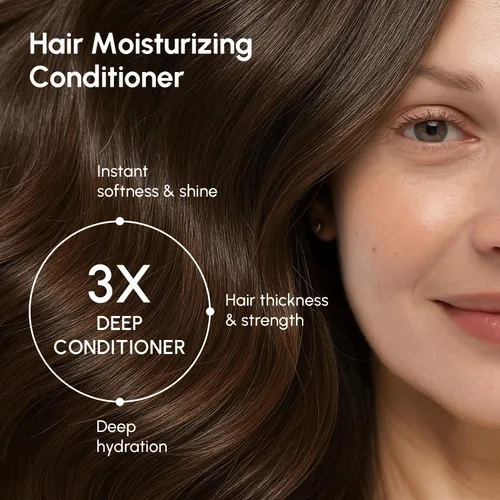 Miniatura 2 de MAREE Acondicionador para cabello para mujeres y hombres – Acondicionador profundo hidratante hidratante color seguro – Hidratante para cabello