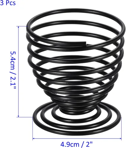 Miniatura 3 de M METERXITY Paquete de 3 soportes para plantas de aire, soporte de metal para plantas de aire, estante para macetas para decoración del hogar