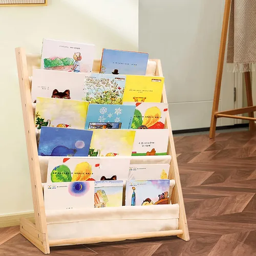 Miniatura 6 de Estantería de pie, estante de almacenamiento, estante organizador de libros para niños, estantes organizadores de juguetes, estantes