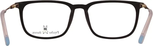 Miniatura 4 de Psycho Bunny PB104-3 Gafas para niños con marco óptico negro mate de 2.165in