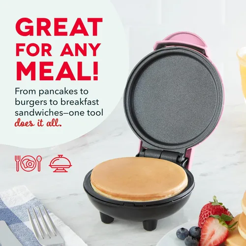 Miniatura 5 de Dash Mini Maker – Parrilla, Rosado