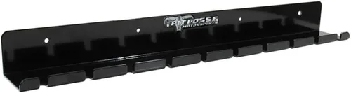 Miniatura 5 de Pit Posse PP3118BK - Organizador neumático para herramientas neumáticas para tienda de remolque cerrado, fabricado en Estados Unidos, con capacidad