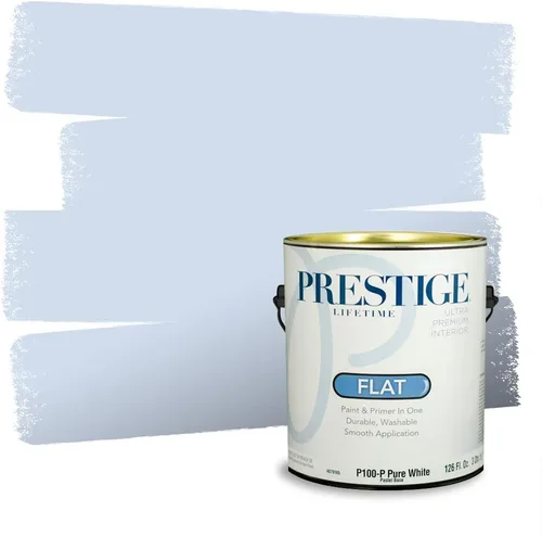 Miniatura 182 de Pintura Exterior + imprimación PRESTIGE, todo-en-uno, 1 galón, acabado mate, color comparable al Valspar* Royal Gray* VS151-Gris real