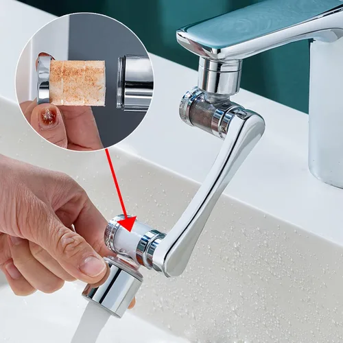 Miniatura 4 de 5 unidades de filtro de agua aireador extensor de grifo, anillos de filtro de cerámica, grifo de filtro universal contra salpicaduras, mejora