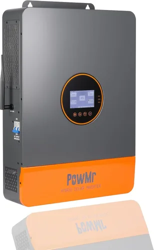 Miniatura 8 de PowMr Inversor solar de fase dividida de 10000 W de 48 V a 120/240 V CA, inversor UL1741 de 10 KW con controlador de carga MPPT de 200 amperios