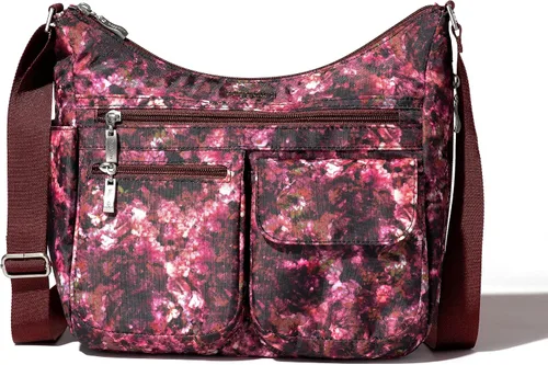 Miniatura 81 de Baggallini womens Everywhere Bagg Crossbody Women 11x9 Lightweight Nylon Hobo Water-resistant Travel Bag W/Rfid
