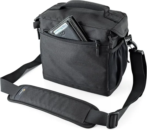 Miniatura 4 de Lowepro LP37121, Bolso para cámara Nova 170 AW II, Compatible con DSLR con lente de 24-105mm acoplada, dron fotográfico compacto, 1-2 lentes