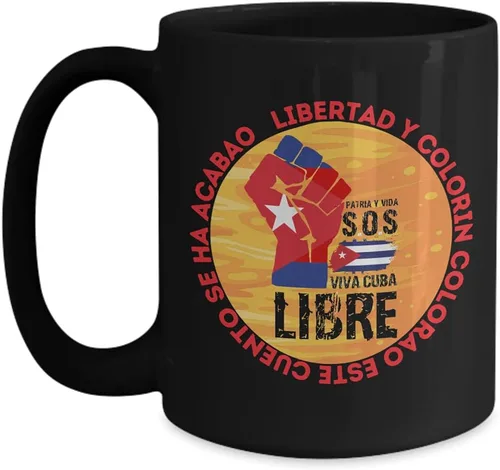 Miniatura 4 de Soy Cubano - cafecito y aroma de Cuba taza de café - Patria y Libertad