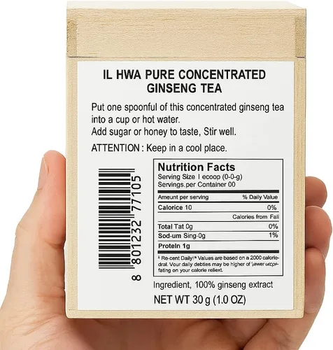 Miniatura 3 de Ilhwa Pure - Té concentrado de ginseng coreano, 1.06 oz, 1 onza