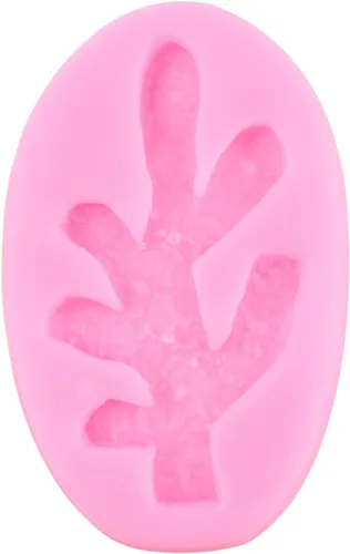 Miniatura 9 de Mujiang Molde de silicona de algas corales, moldes de fondant de coral para decoración de pasteles de azúcar, decoración de cupcakes, pasta de goma
