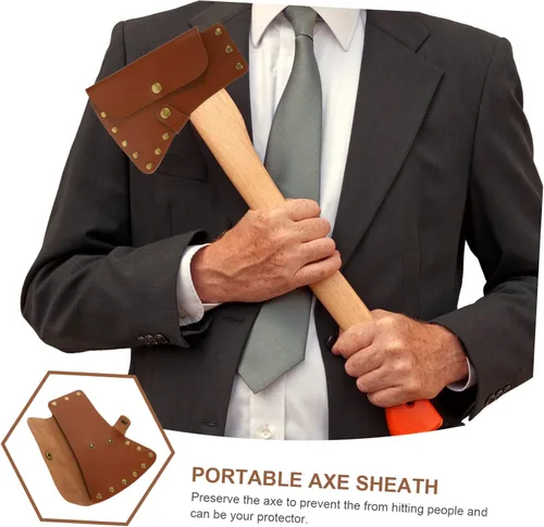 Miniatura 4 de Yardwe Funda para cabeza Funda portátil para camping Cubierta profesional para hacha de fácil acceso