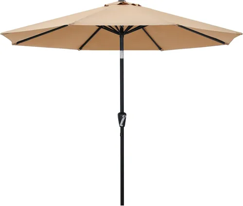 Miniatura 41 de ABCCANOPY Sombrilla de patio al aire libre de 7.5 pies, sombrilla de mesa con protección UV con manivela para una fácil instalación, adecuada