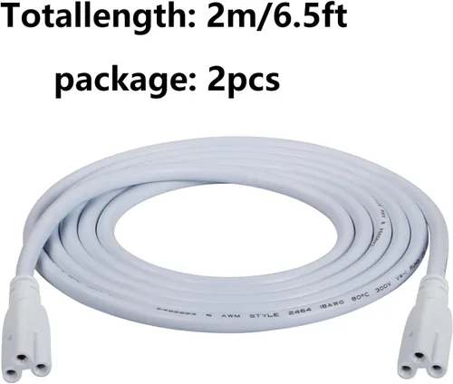 Miniatura 7 de SinLoon Certificación UL-LP T5 T8 Lámpara LED de conexión de cable de techo, luces de techo LED de luz diurna LED de tubo integrado, cables