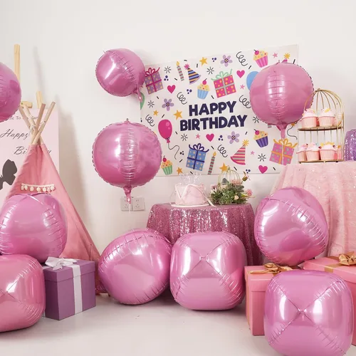 Miniatura 3 de Globos redondos de papel de aluminio para baloncesto, globos de helio 4D de 22 pulgadas, 18 pulgadas, 15 pulgadas, balón de baloncesto negro