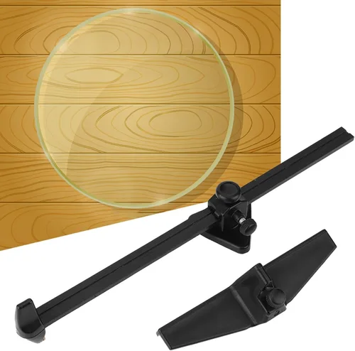Miniatura 4 de Cortador de vidrio, herramienta de corte de vidrio circular, tiras redondas, cortador de vidrio resistente operado a mano, herramienta de corte
