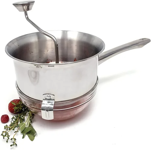 Miniatura 5 de Norpro Molino de alimentos de acero inoxidable, plata