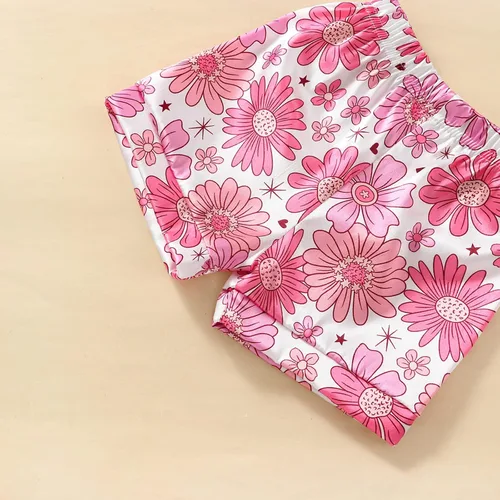 Miniatura 66 de Conjunto de pijama de manga larga con botones para niña pequeña, conjunto de ropa de dormir