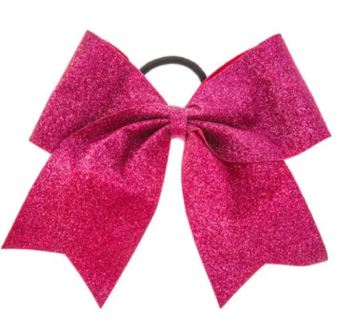 Miniatura 12 de Kenz Laurenz Lazos grandes para el pelo de 7 pulgadas, accesorios clásicos grandes para adolescentes, mujeres y niñas, animadoras de sóftbol