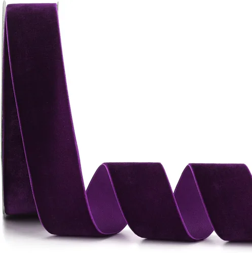 Miniatura 85 de Cinta de terciopelo negro de 1-1/2 pulgadas x 20 yardas, ideal para envolver regalos, lazos para el pelo, Navidad, decoración de fiesta de boda