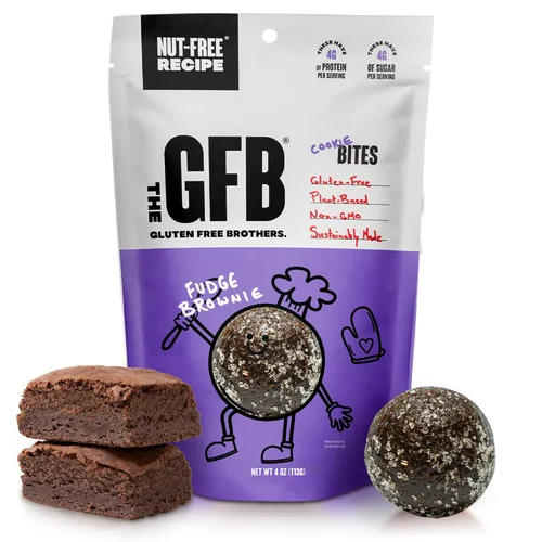 Miniatura 33 de The GFB Bocados de proteína de chocolate negro y coco - Sin gluten, a base de plantas, sin OMG, hechos de manera sostenible – Ridículamente