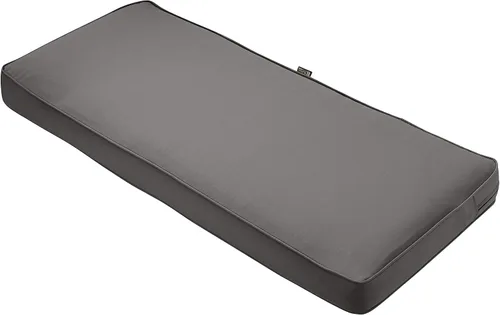 Miniatura 13 de Classic Accessories, Montlake FadeSafe - Cojín para banco de exteriores resistente al agua, 42x18x3 pulgadas, beige antiguo