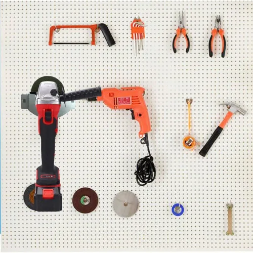 Miniatura 4 de Paquete de 2 herramientas para amoladora angular, soporte de pared, soporte de montaje en pared, amoladoras para máquina de corte de estante