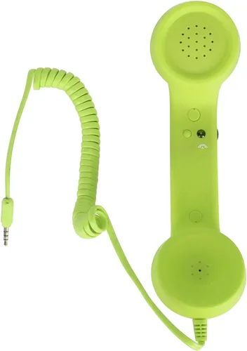 Miniatura 3 de Auricular retro para teléfono celular, auriculares antiguos para responder llamadas, colgar llamadas, rechazar llamadas, rechazar, redireccionar