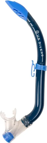 Miniatura 3 de U.S. Divers Avila Junior - Juego de esnórquel unisex – Lente curvada de 1 ventana para visión panorámica, lente antivaho y esnórquel con parte