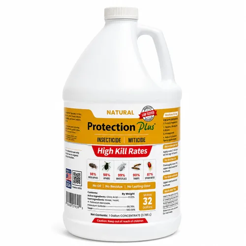 Miniatura 11 de Protección ecológica para plantas, insecticida de amplio espectro, fungicida, acicida; mata y repele ácaros, mosca blanca, pulgones, trips, más