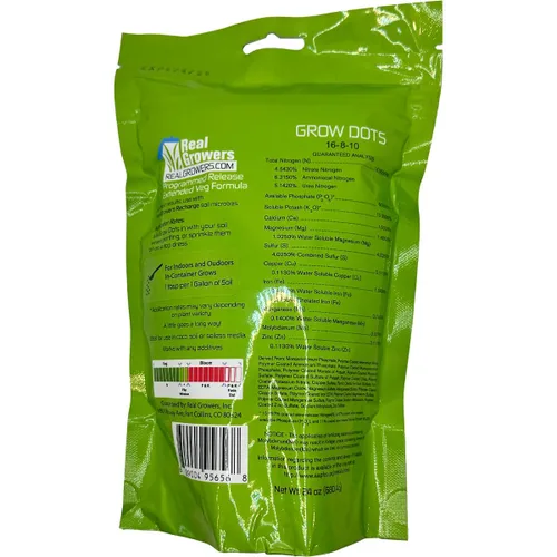 Miniatura 2 de Grow Dots Alimento para Plantas de Vegetación Extendida, Una Sola Aplicación, Fertilizante Nutritivo Vegetal de Liberación Programada 24 oz