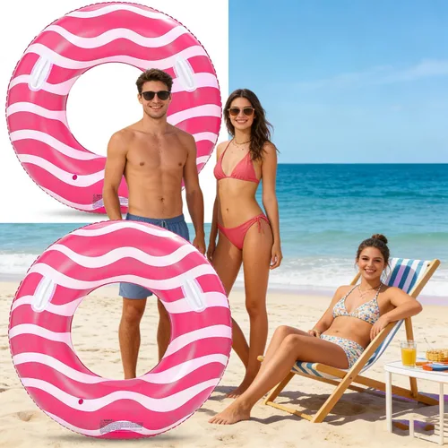Miniatura 6 de 1 juego de flotadores para tumbonas de piscina para adultos, extra grande, flotadores inflables para piscina, flotadores de agua para piscina, lago