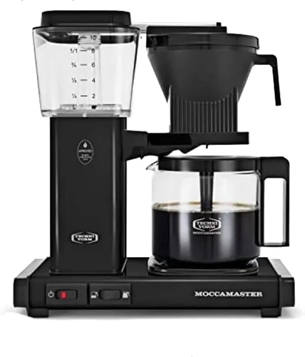 Miniatura 14 de Technivorm Moccamaster 53937 KBGV - Cafetera de 10 tazas, color negro, 40 onzas, 1.25 l