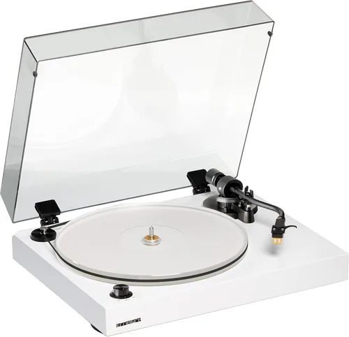 Miniatura 10 de Fluance RT85N - Tocadiscos de vinilo de alta fidelidad de referencia con cartucho Nagaoka MP-110, motor de control de velocidad de bandeja acrílica