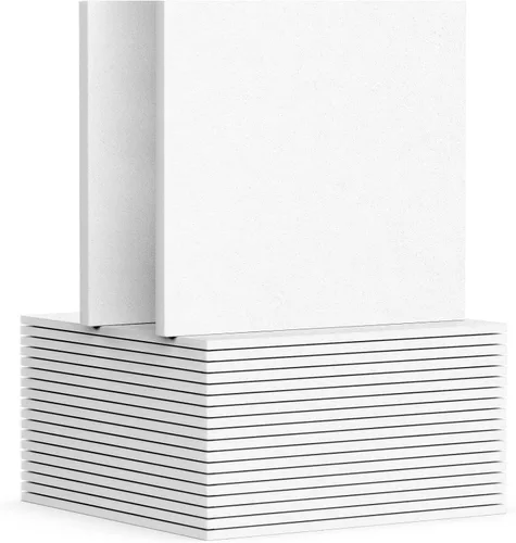 TroyStudio 20 Paneles Acústicos, 12 x 12 x 0.32 Pulgadas Azulejos de Revestimiento de Pared de Fieltro de Poliéster Paneles Absorbentes de Sonido,