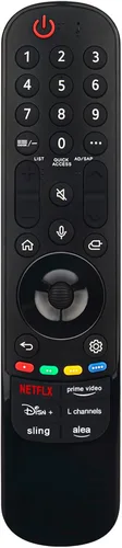 Remoto de reemplazo por voz MR24GA aplicable para LG Smart TV 2024 modelos 75UT8000AUA 42OLEDC4AUA 43UT7550AUA 50UT7550AUA 48OLEDC4AUA 65OLEDC4AUA